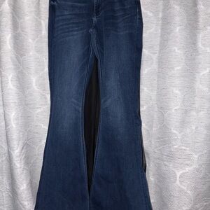 Flying Monkey Dark Blue Flare Jeans